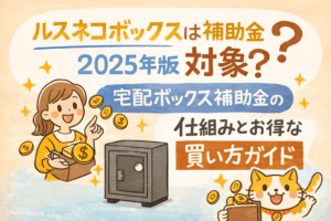 ルスネコボックスは補助金対象？2025年最新版｜宅配ボックス補助金の仕組みとお得な買い方ガイド