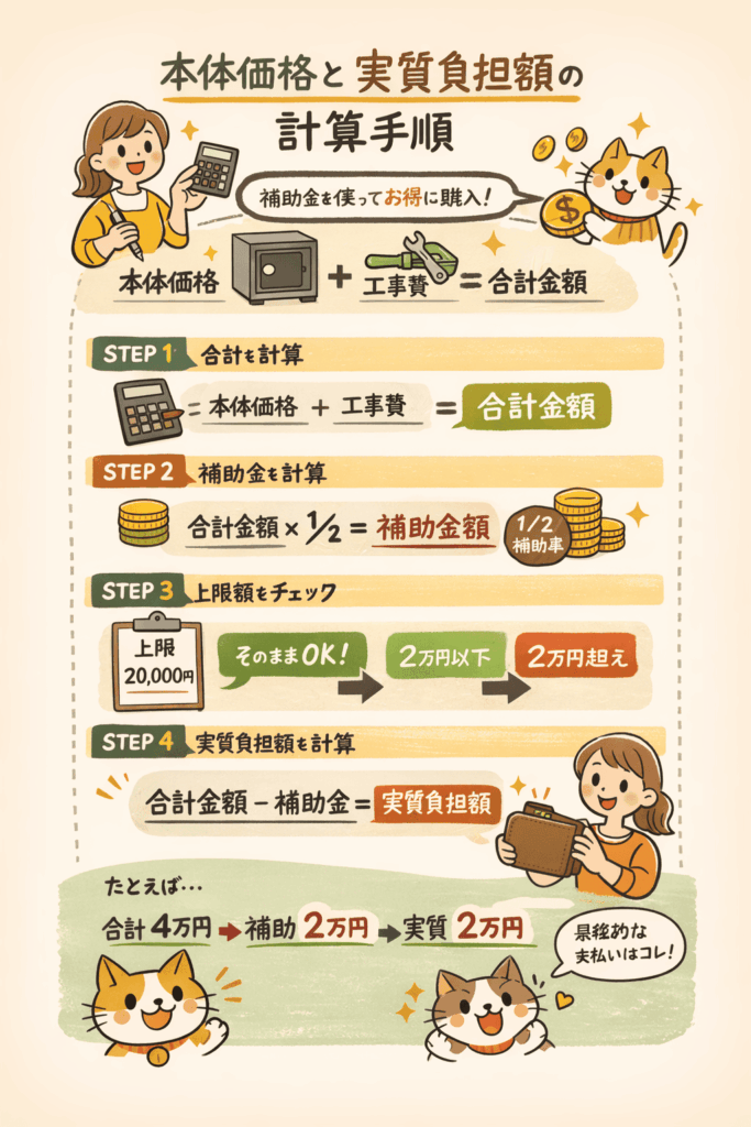 ルスネコボックスの補助金精算